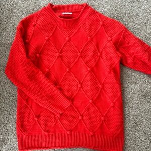 Red Sweater